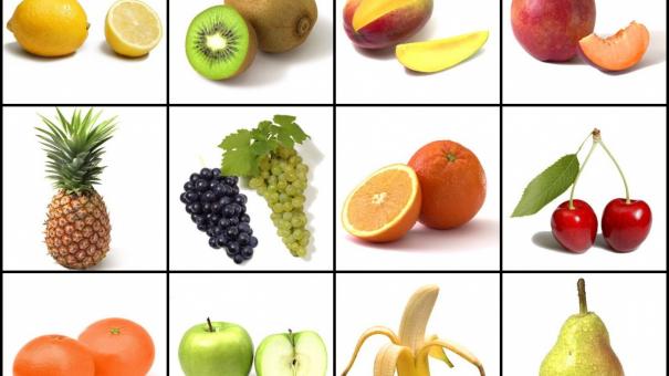 Las frutas,  una gran elección