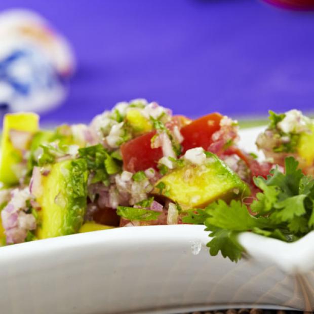 receta Ensalada de aguacate y tomate