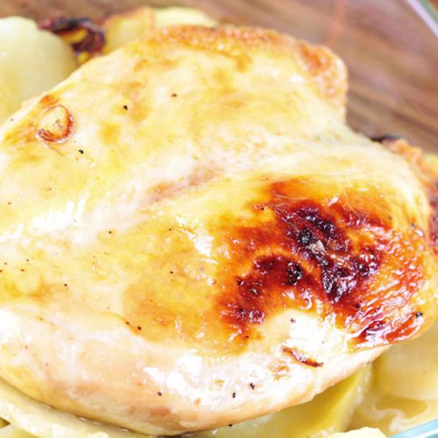 receta Pollo al horno